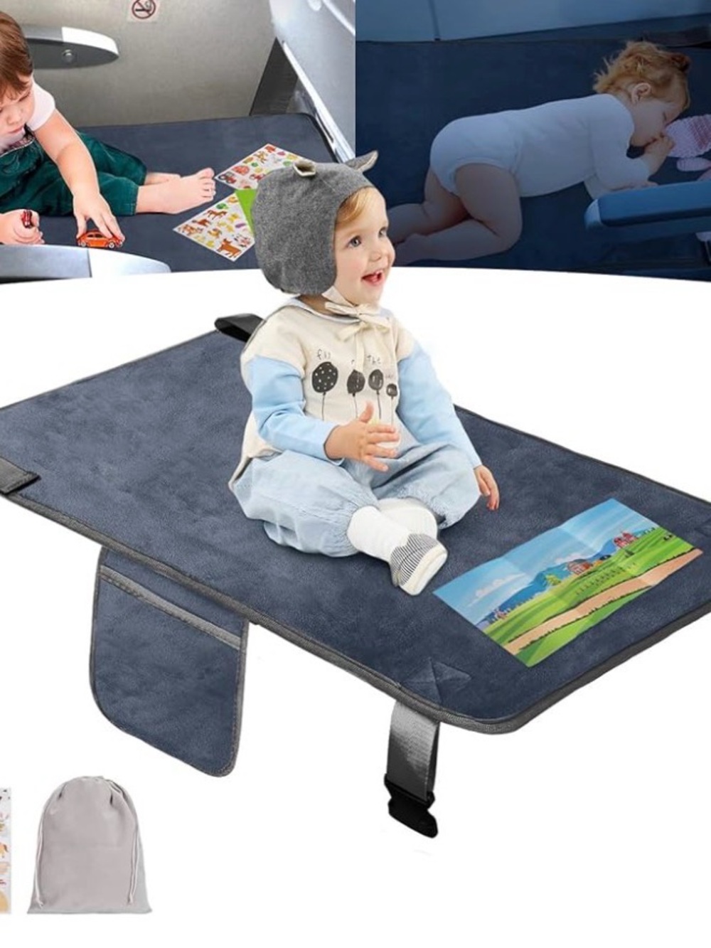GoCozy Airplane Bed for Toddlers,